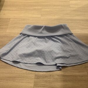 Alo Blue Knit Skort